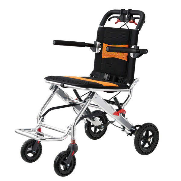 Jinkee Foldable Portable Aluminum Travel Electric Wheelchairs