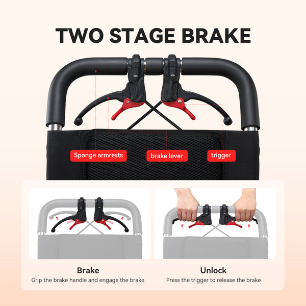Jinkee Foldable Portable Aluminum Travel Electric Wheelchairs