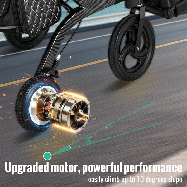 Jinkee Multi-Functional 3 in 1 Electric Walker rollator walkers for seniors