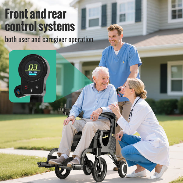 Jinkee Multi-Functional 3 in 1 Electric Walker rollator walkers for seniors