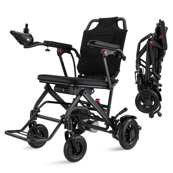 Jinkee Foldable Power Electric Wheelchair rollator walker with seat
