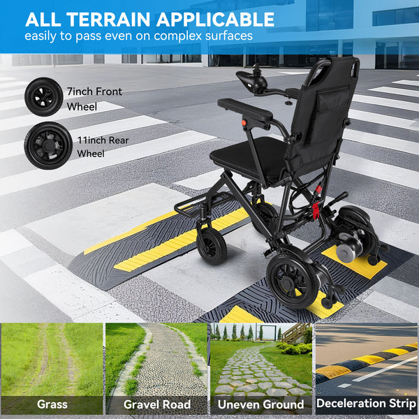 Jinkee Foldable Power Electric Wheelchair rollator walker with seat