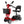 4-wheeled mobility scooter for adults and seniors with extended battery, double basket, swivel seat