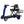 Automatic Folding Electric Scooter for Adults and Seniors, 4 Wheel Foldable Travel Scooter - Airline Approved
