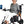Electric Wheelchair with LED Light, Lightweight Foldable Electric Wheelchair for Seniors, Portable Motorized Wheel Chair, 250W*2 Motors 330LBS Capacity 12-15 Mile,Removable Battery Flip-Back Armrests